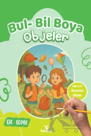 Bul Bil Boya - Objeler – Kolektif – Yeti Kitap kitap kapağı
