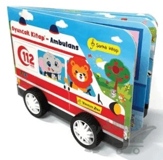 Oyuncak Kitap - Ambulans (Gerçek Tekerlekli) – Kolektif – Yükselen Zeka Yayınları kitap kapağı