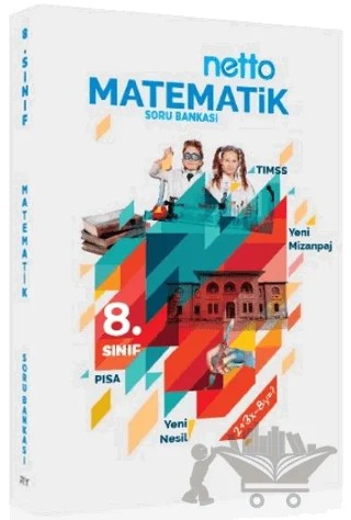 Netto LGS 8. Sınıf Yeni Nesil Matematik Soru Bankası – Kolektif – Referans Yayınları kitap kapağı