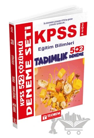 KPSS Eğitim Bilimleri Çözümlü 5 + 2 Deneme – Kolektif – Teorem Yayıncılık kitap kapağı