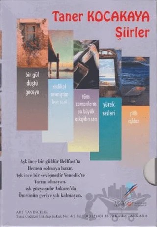 Taner Kocakaya Şiirler (5 Kitap Takım) – Taner Kocakaya – Art Basın Yayın Hizmetleri kitap kapağı