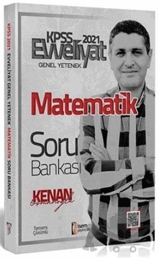 2021 Evveliyat KPSS Matematik Soru Bankası – Kenan Osmanoğlu – İSEM Yayıncılık kitap kapağı