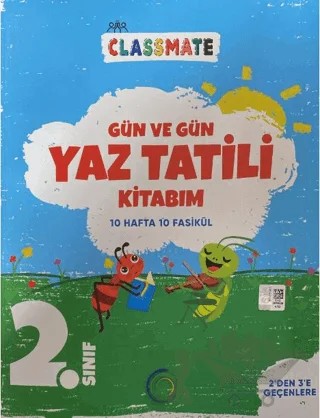 2. Sınıf Gün Ve Gün Yaz Tatili Kitabı – Kolektif – Okyanus Yayınları kitap kapağı