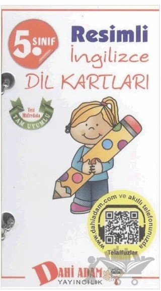 5. Sınıf İngilizce Dil Kartı – Kolektif – Dahi Adam Yayıncılık kitap kapağı