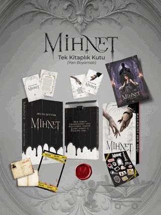 Mihnet - Yan Boyamalı Tek Kitaplık Kutu – Melisa Şentürk – Ephesus Yayınları kitap kapağı