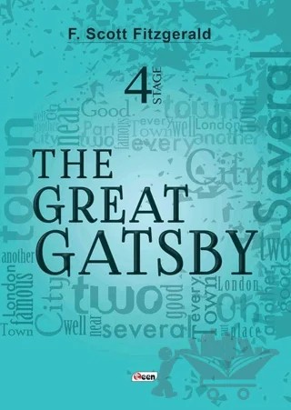 The Great Gatsby - 4 Stage – Francis Scott Key Fitzgerald – Teen Yayıncılık kitap kapağı