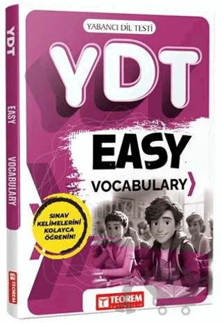 YDT Easy Vocabulary – Kollektif – Teorem Yayıncılık kitap kapağı