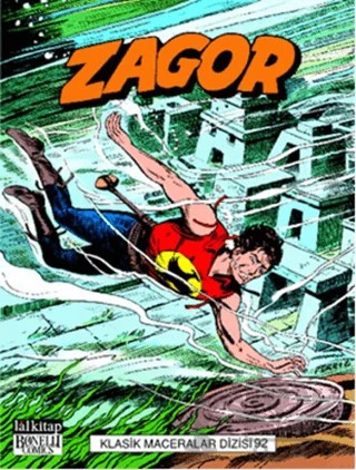 Zagor Klasik Maceralar Cilt 92 – Mauro Boselli – Lal Kitap kitap kapağı