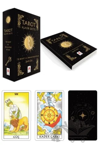 Tarot Klasik Deste, 78 Kart ve Anahtar Kitap – Şerife Çifçi – Delta Kültür Yayınevi kitap kapağı
