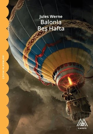 Balonla Beş Hafta – Jules Verne – Marsis Yayınları kitap kapağı