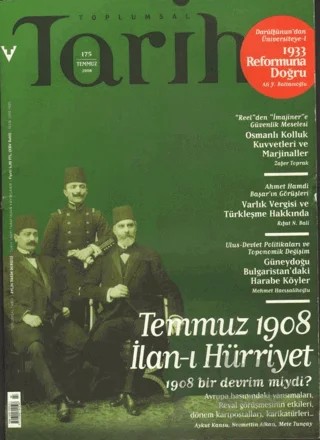 Toplumsal Tarih Dergisi Sayı: 175 – Tarih Vakfı Yurt Yayınları - Toplumsal Tarih Dergisi kitap kapağı