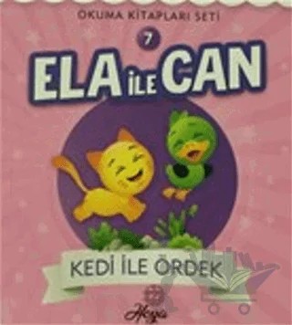 Ela İle Can 7 - Kedi ile Ördek – Kolektif – Hoya kitap kapağı
