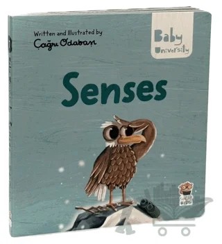 Senses - Baby University First Concepts Stories – Çağrı Odabaşı – Sincap Kitap kitap kapağı