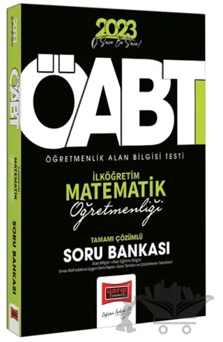2023 KPSS ÖABT İlköğretim Matematik Öğretmenliği Tamamı Çözümlü Soru Bankası – Kolektif – Yargı Yayınevi kitap kapağı