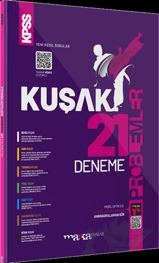 KPSS Problemler 21 Kuşak Deneme – Kolektif – Marka Yayınları kitap kapağı