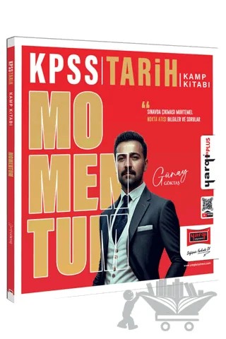 2025 KPSS Genel Kültür Momentum Tarih Kamp Kitabı – Günay Göktaş – Yargı Yayınevi kitap kapağı