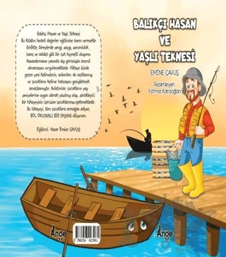 Balıkçı Hasan ve Yaşlı Teknesi – Emine Çavuş – Ange Yayınları kitap kapağı