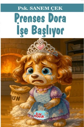 Prenses Dora İşe Başlıyor (8+Yaş) – Sanem Çek – Kar Çocuk kitap kapağı