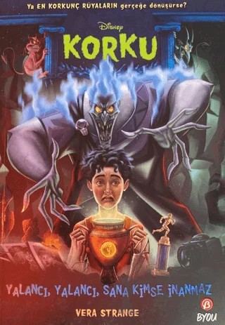 Disney Korku Yalancı, Yalancı, Sana Kimse İnanmaz – Vera Strange – Beta Byou kitap kapağı