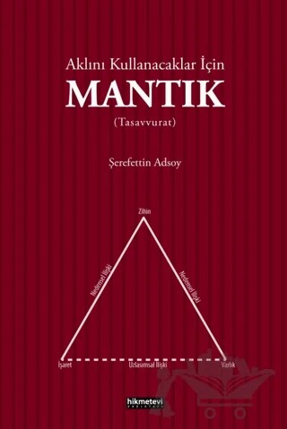 Aklını Kullanacaklar İçin Mantık (Tasavvurat) – Şerefettin Adsoy – Hikmetevi Yayınları kitap kapağı