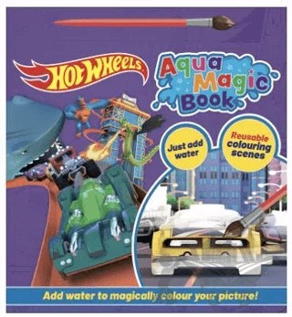 Hot Wheels Aqua Magic Book – Kolektif – Alligator Books kitap kapağı