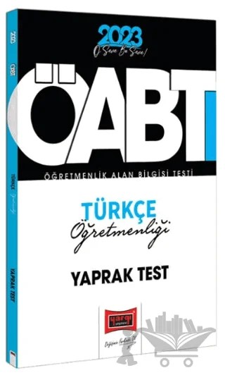 Yargı Yayınları 2023 KPSS ÖABT Türkçe Öğretmenliği Çek Kopart Yaprak Test – Kolektif – Yargı Yayınevi kitap kapağı