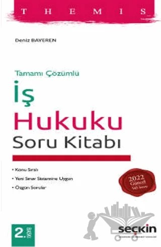 THEMIS - İş Hukuku Soru Kitabı – Deniz Bayeren – Seçkin Yayıncılık kitap kapağı