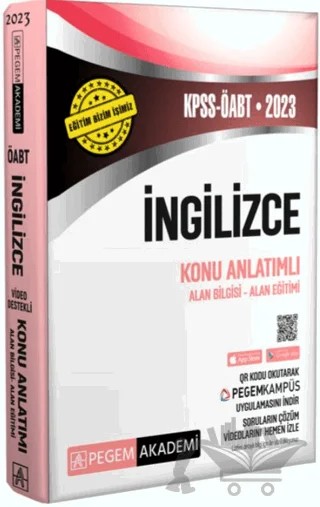 2023 KPSS ÖABT İngilizce Öğretmenliği Konu Anlatımlı – Kolektif – Pegem Akademi Yayıncılık kitap kapağı