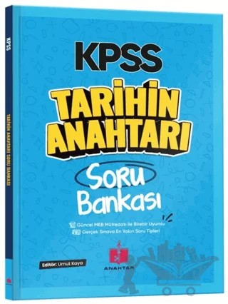 2026 KPSS Tarihin Anahtarı Soru Bankası – Kolektif – Anahtar Kitap kitap kapağı