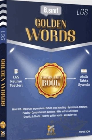 LGS İngilizce Kelimeler Golden Words Soru Bankası – Kolektif – Modus Yayınları kitap kapağı