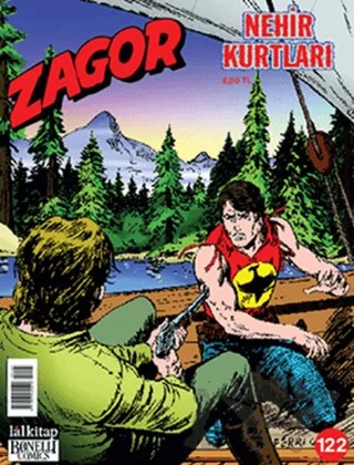Zagor Sayı: 122 Nehir Kurtları – Lal Kitap kitap kapağı