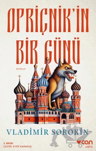 Opriçnik'in Bir Günü – Vladimir Sorokin – Can Yayınları kitap kapağı