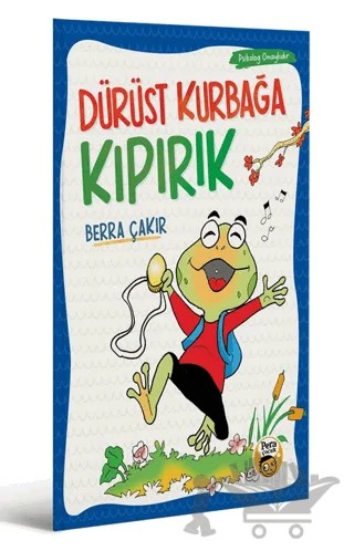 Dürüst Kurbağa Kıpırık – Berra Çakır – Pera Basım Yayıncılık kitap kapağı