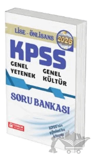 2026 KPSS Genel Kültür Genel Yetenek Lise ve Önlisans Tüm Dersler Soru Bankası – Kolektif – Teorem Yayıncılık kitap kapağı