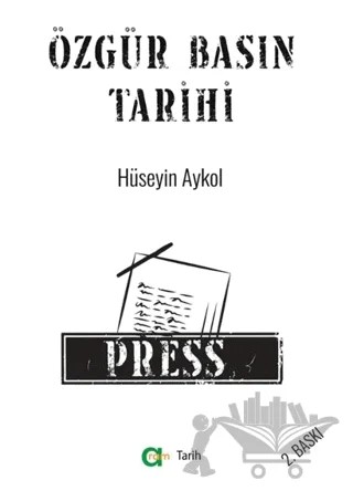 Özgür Basın Tarihi – Hüseyin Aykol – Aram Yayınları kitap kapağı