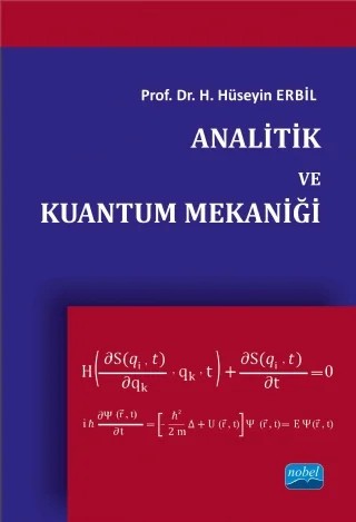 Analitik ve Kuantum Mekaniği – H. Hüseyin Erbil – Nobel Akademik Yayıncılık kitap kapağı