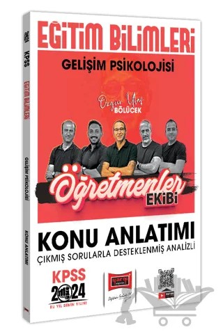 2024 KPSS Eğitim Bilimleri Öğretmenler Ekibi Gelişim Psikolojisi Konu Anlatımı – Özgür Ulaş Bölücek – Yargı Yayınevi kitap kapağı