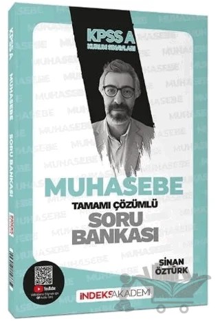 KPSS A Grubu Muhasebe Soru Bankası Çözümlü – Sinan Öztürk – İndeks Akademi Yayıncılık kitap kapağı