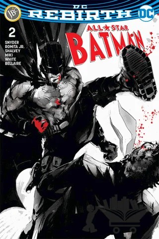 All-Star Batman Sayı 2 (DC Rebirth) – Scott Snyder – JBC Yayıncılık kitap kapağı