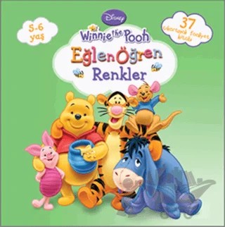 Winnie the Pooh - Eğlen Öğren Renkler – Kolektif – Doğan Egmont Yayıncılık kitap kapağı