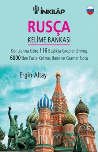 Rusça Kelime Bankası – Engin Altay – İnkılap Kitabevi kitap kapağı