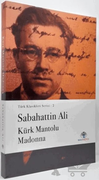 Kürk Mantolu Madonna – Sabahattin Ali – Mavi Nefes Yayınları kitap kapağı