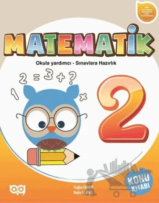 2. Sınıf Matematik Konu Kitabı – Nejla Alataş, Tuğba Erhan – Nitelik Yayınları - Bayilik kitap kapağı