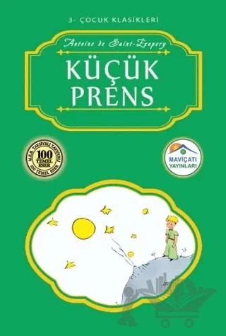 Küçük Prens – Antoine de Saint-Exupery – Maviçatı Yayınları kitap kapağı