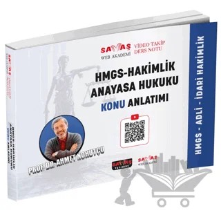Adli-İdari Hakimlik HMGS Anayasa Hukuku Konu Anlatımı – Ahmet Nohutçu – Savaş Yayınevi kitap kapağı