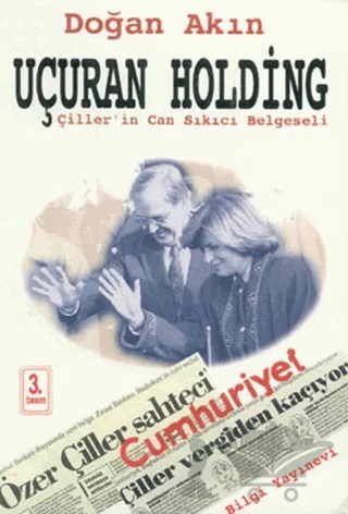 Uçuran Holding – Doğan Akın – Bilgi Yayınevi kitap kapağı