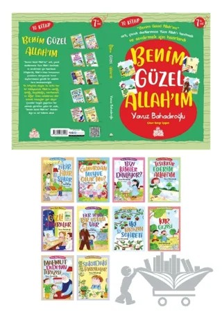 Benim Güzel Allah'ım (10 Kitap) – Yavuz Bahadıroğlu – Nesil Çocuk Yayınları kitap kapağı
