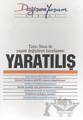 Yaratılış Tanrı Sözü İle Yaşam Değiştiren Karşılaşma – Derleme – Haberci Basın Yayın kitap kapağı