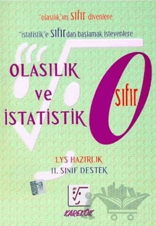 Karekök LYS Olasılık Ve İstatislik / 11. Sınıf – Orhan Çanakçı – Karekök Yayıncılık kitap kapağı