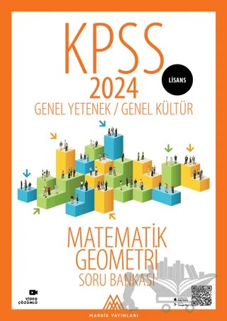 KPSS GKGY Matematik Geometri Soru Bankası Lisans – Kolektif – Marsis Yayınları kitap kapağı